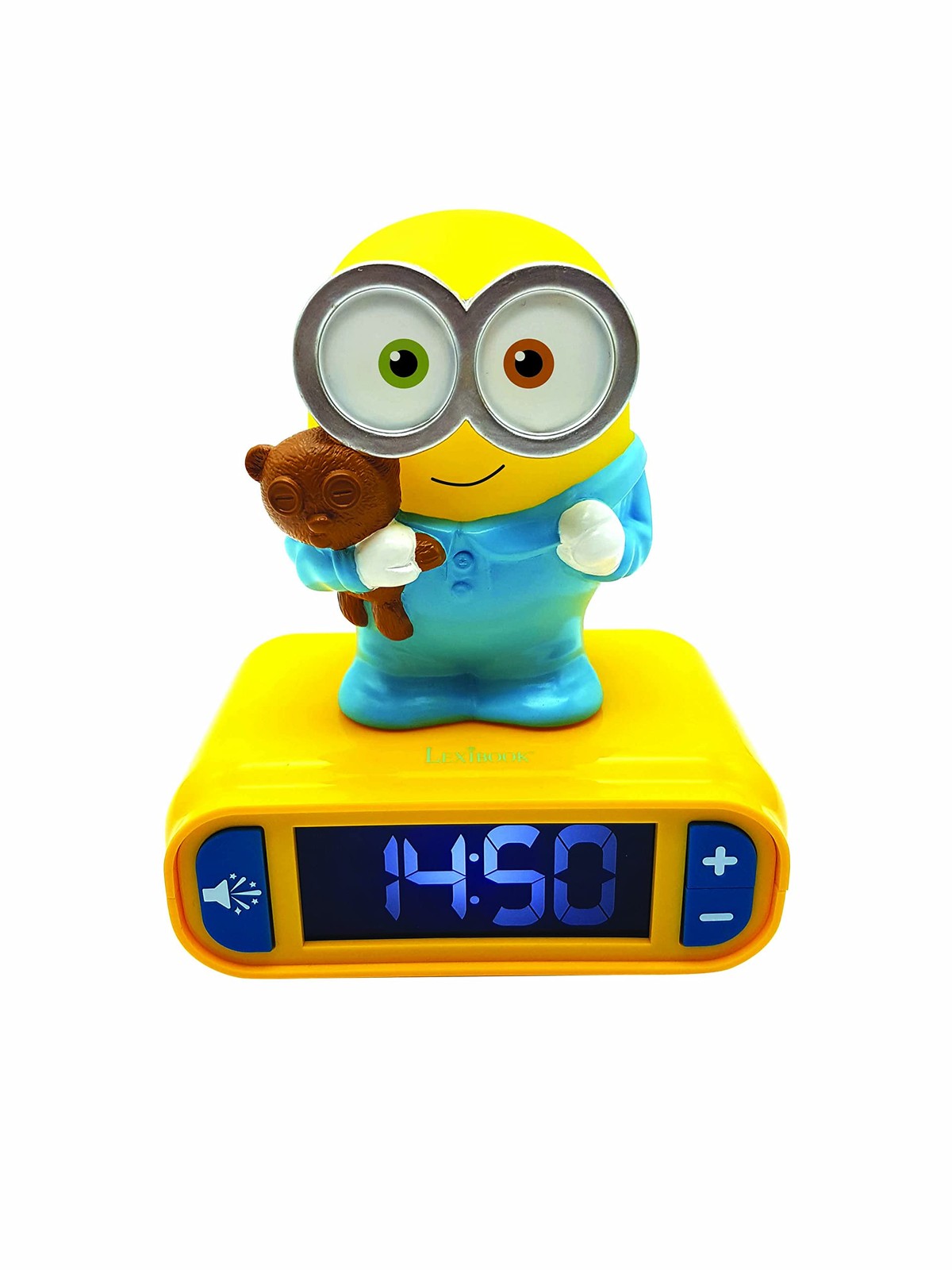 LEXIBOOK Digital Alarm Night Light-Snooze Function-Minions Sound Effects-Luminou 11890₽