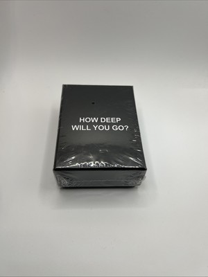 How Deep Will You Go? Card Game