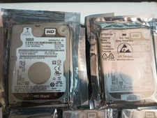Lot of 3 WD Black 500GB 7200RPM 32MB SATA 6GB/s 2.5" HDD WD5000LPLX  Gaming
