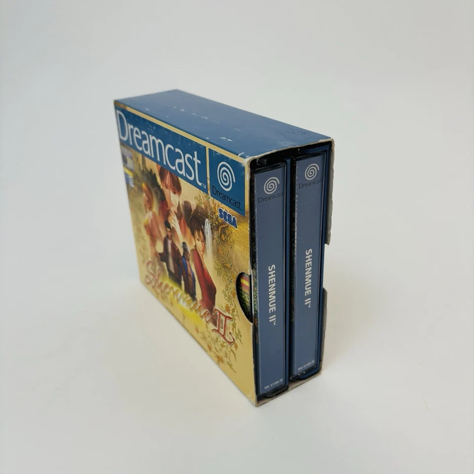 Videojuego vintage Sega Dreamcast Shenmue II con 4 discos y manual 2001 completo Foto 3 de 4