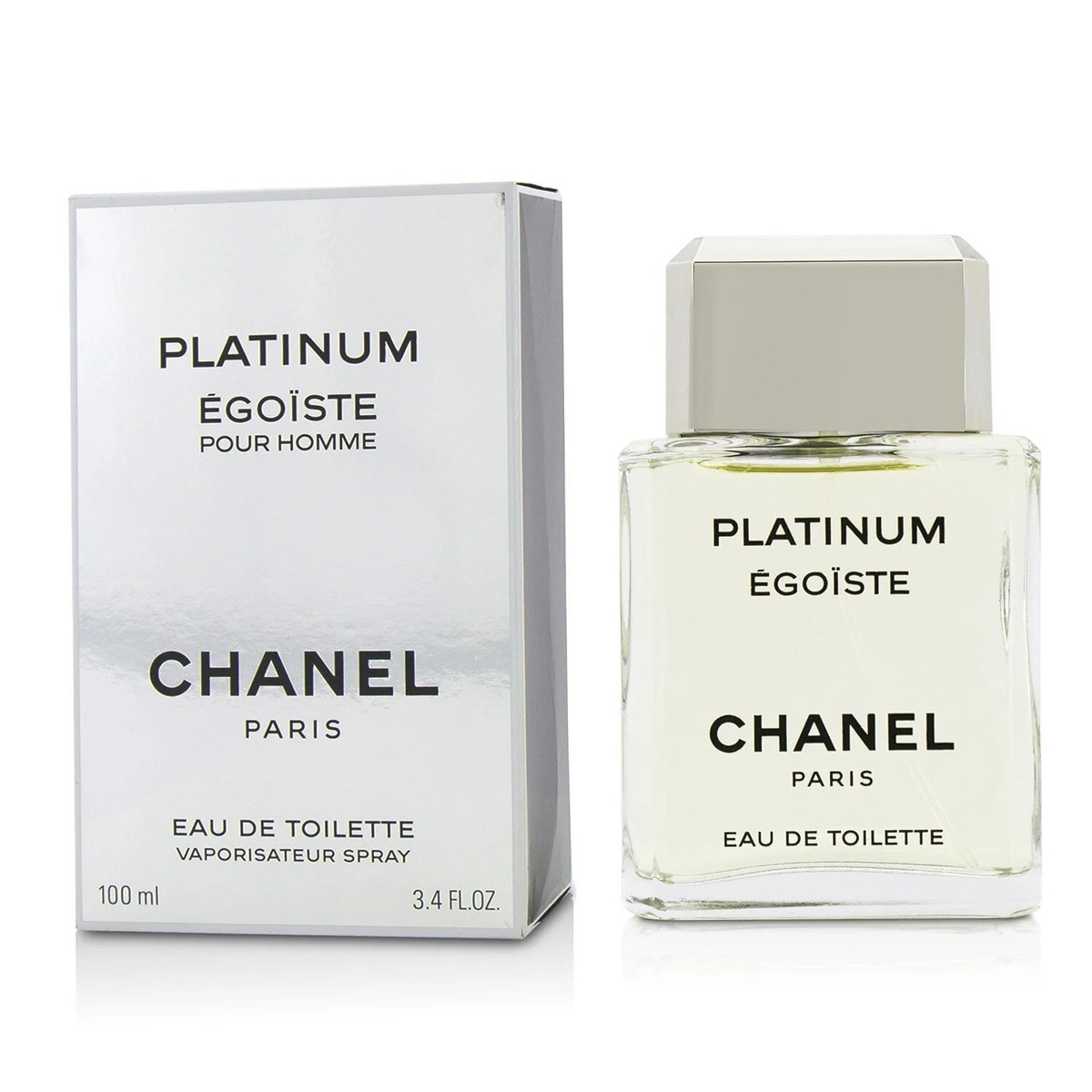 CHANEL PLATINUM ÉGOÏSTE 100ml CHANEL Platinum Egoiste 1 fl oz Men Eau de Toilette | eBay