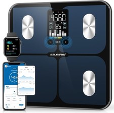 Smart Bathroom Scale for Body Weight, Digital Body Fat Scale with