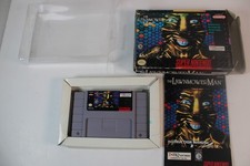 The Lawnmower Man Action & Adventure Super Nintendo SNES THQ Box Manual 1993