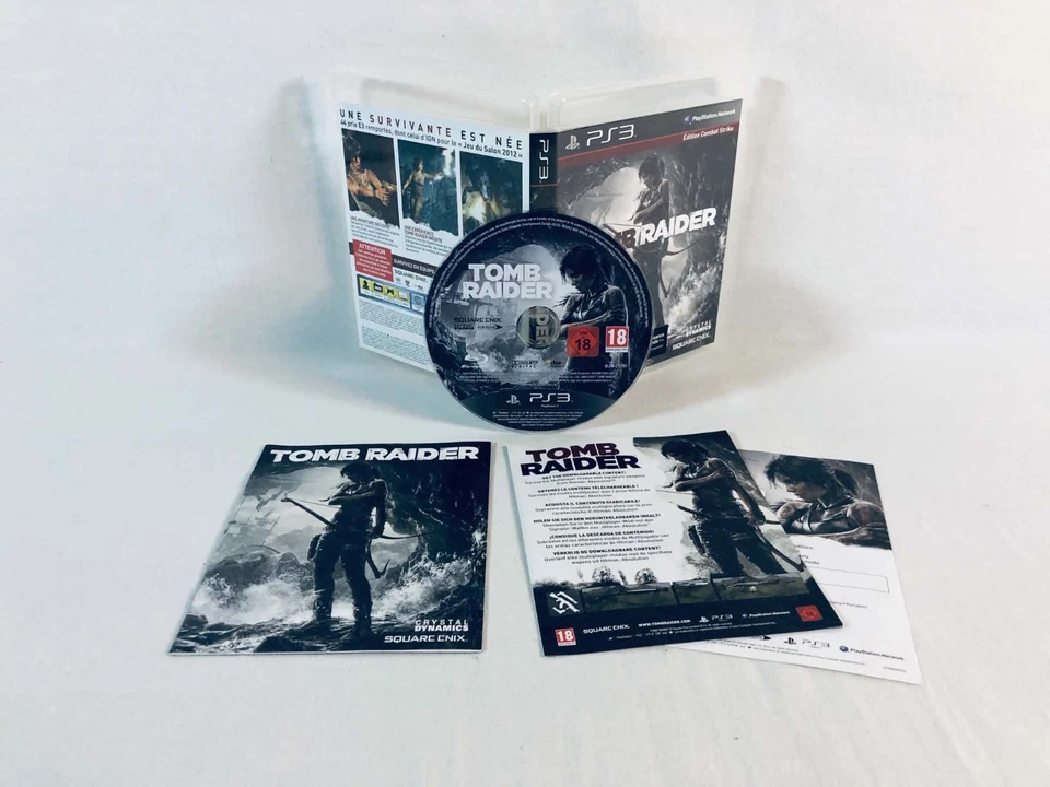 TOMB RAIDER PLAYSTATION 3 PS3 COMPLET (envoi suivi, vendeur pro), photo 1 sur 3