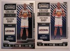 2024-25 Panini UCONN College Contenders 2 Card Lot Souleymane Diaby #26 (RC)