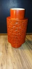 McCoy Scandina Red Vase Danish Modern  Style MCM