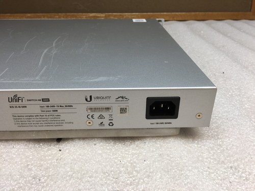 Ubiquiti UniFi US-48-500W 48-Port Gigabit PoE+ Managed Switch with SFP+ - Picture 6 of 8