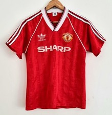 Adidas Manchester United 1988/1990 Home Football Shirt Medium