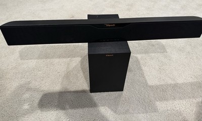 Klipsch R-10B Sound Bar With Wireless Subwoofer - Great Condition