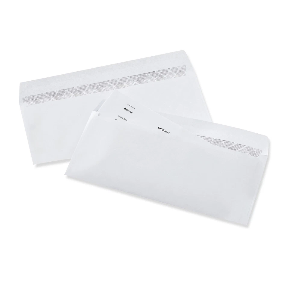 10 Self Sealing ENVELOPES #10 Mailing Letter White Shipping Postal Peel Seal - Image 2 of 4