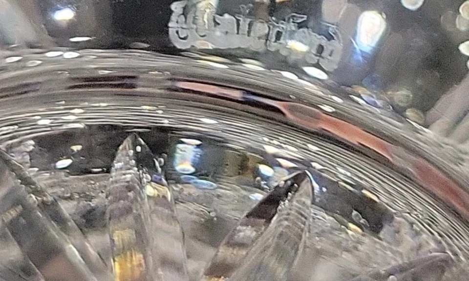 Waterford Crystal Glandore Round Rose Bowl Cut No Band Round 5 3/8” Excellent - Image 3 of 4