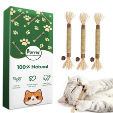 Natural Silvervine Dental Sticks Natural Silvervine Sticks for Cats Cleanin