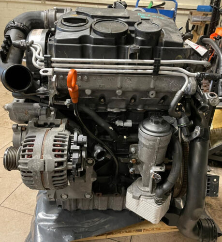 Engine Volkswagen 2.0 TDI BMM Audi Seaat Skoda approx. 92000 km complete - Picture 1 of 9