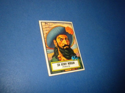 LOOK 'N SEE trading card #123 - SIR HENRY MORGAN - T.C.G./TOPPS 1952 U.S.A. - Picture 3 of 5