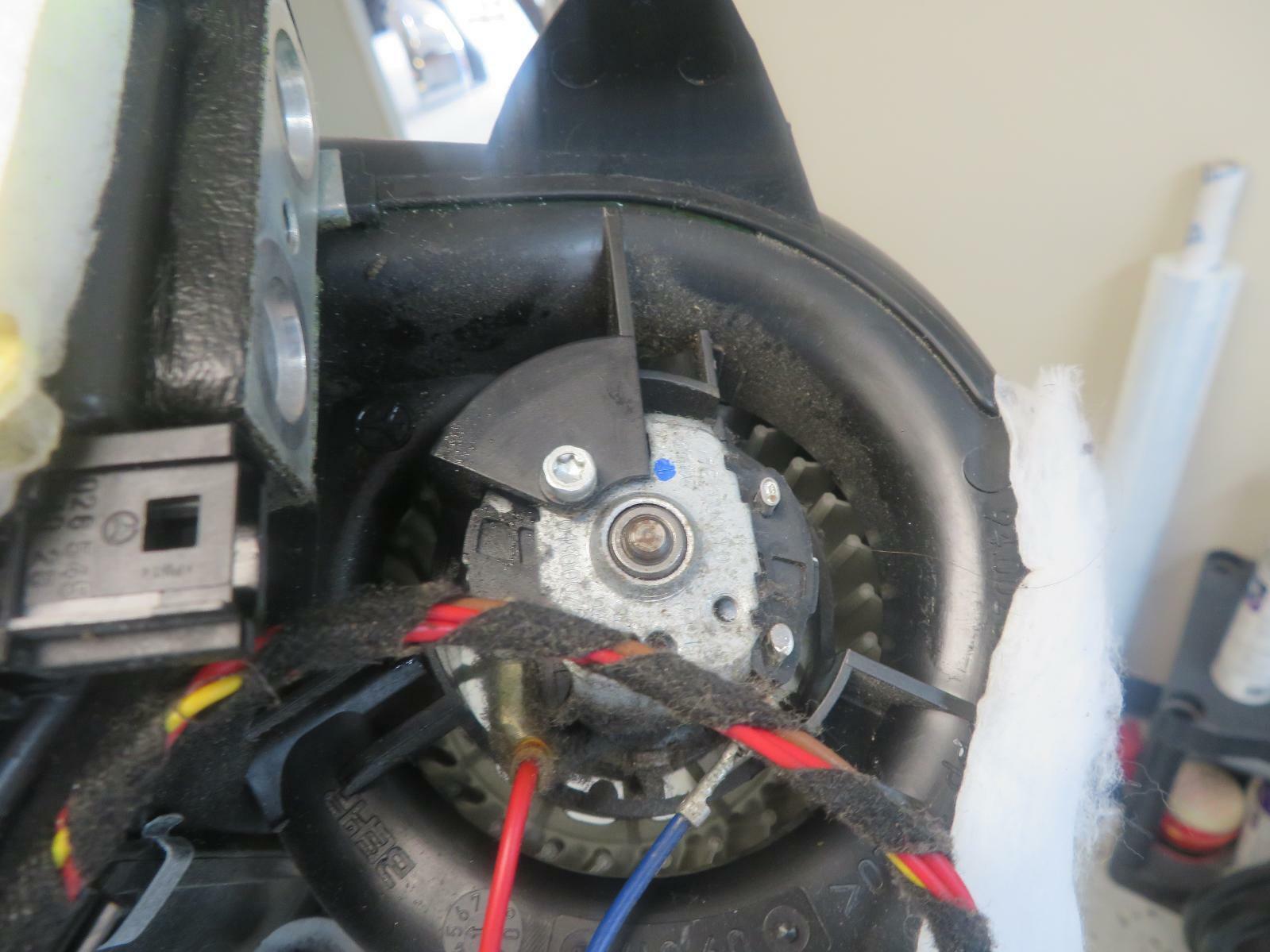 2012 ASTON MARTIN RAPIDE HEATER HOUSING BLOWER MOTOR