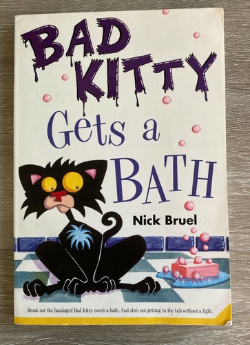 Nick Bruel Bad Kitty 7 Chapter Book Lot Meets Baby Gets Bath President Big Day - Bild 7 von 12