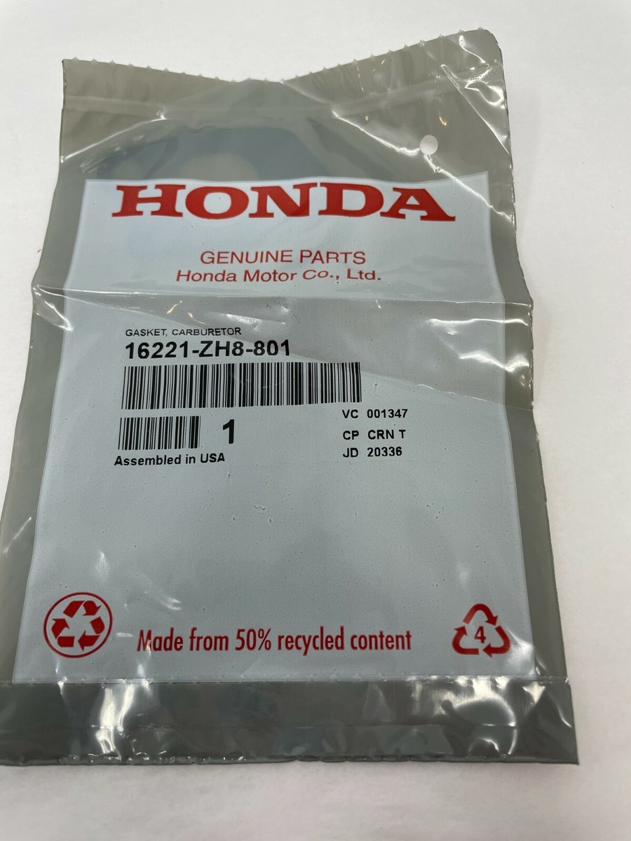 はなさん‼️ Honda Carburetor Gasket Genuine Part 16221-zh8-801 NOS OEM 16221