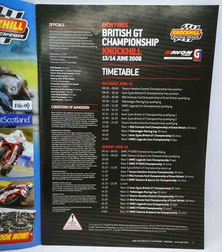 Knockhill Circuit Motorsport Programmes 1990 to 2021 - BTCC, F3, F2 GT, Historic - Picture 8 of 8