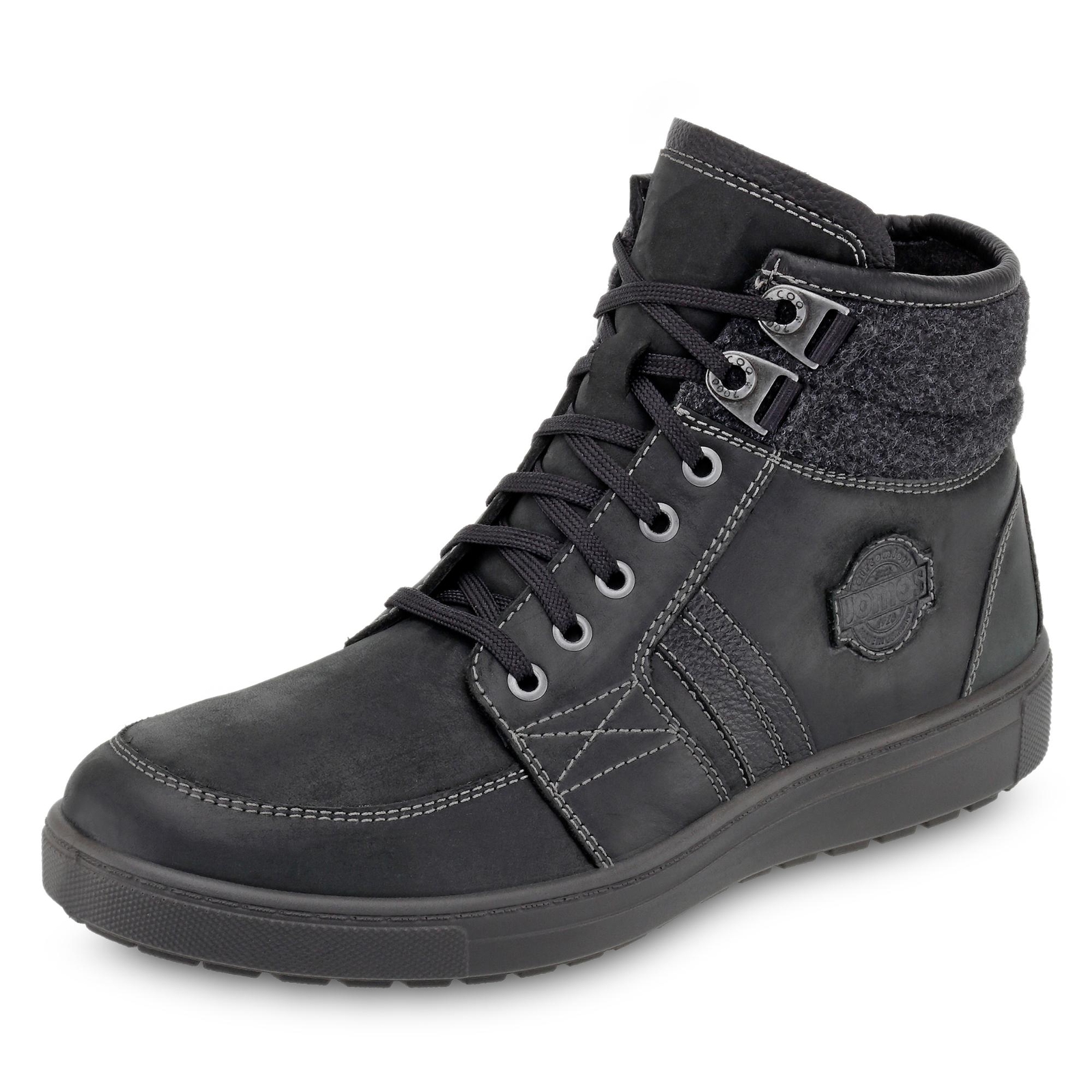 Jomos Herren Winterstiefel Stiefeletten Stiefel Schnürschuhe Schuhe Leder schwarz Jomos Herren Winterstiefel Stiefeletten Stiefel Schnürschuhe Schuhe Leder schwarz