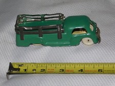 1950s Marchesini Tin TINPLATE Toy GAS BOTTLE TRUCK GREEN