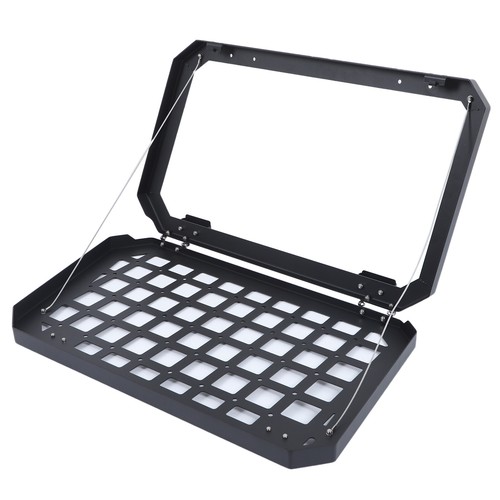 R+L Tailgate Foldable Storage Molle Shelf Racks For Toyota Prado LC250 2024+ - Picture 15 of 17