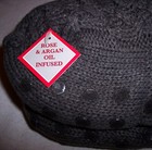 NEW Aromasole Argon Infused Sweater Socks NonSkid Slipper Grey Warm Comfy MinxNY — photo 5