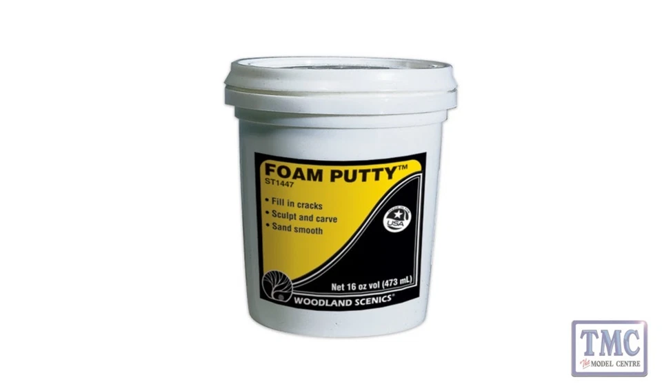 ST1447 Woodland Scenics Foam Putty 1 Pt
