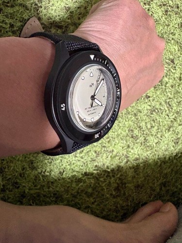 About Vintage 1956 Marine Automatic Watch 41mm Black Friday Limited 50 Made JP - Picture 13 of 14