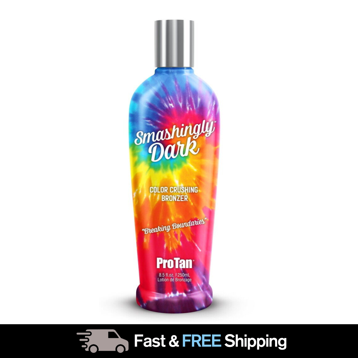 Pro Tan Smashingly Dark Colour Crushing Bronzer Sunbed Tanning Lotion 250ml