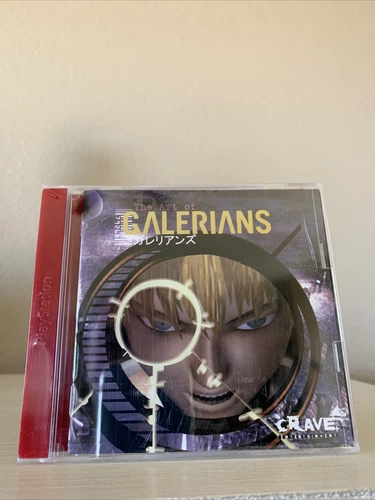 The Art Of GALERIANS 79268 RARE PROMO Factory Sealed New PlayStation PS1 PS One