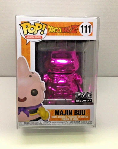 Dragon Ball Z Majin Buu Funko Pop 111 Pink Chrome FYE Exclusive Free S/H