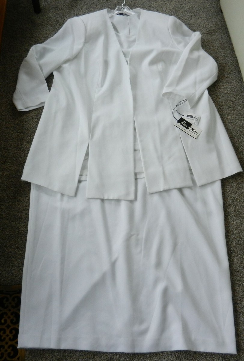 Ben Marc White 3 piece church usher suit - 2296 Size 32 | eBay