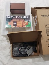 Automatic Chicken Coop Door Roller Shutter remote New  Free Fast Shipping