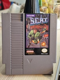 SCAT Special cybernetic Attack Nintendo NES CIB
