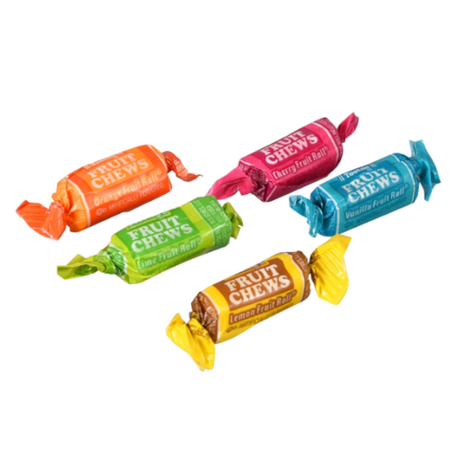 2x Tootsie Fruit Chews Assorted Fruit Rolls, 5.13 oz. Bonus Bags