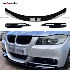 For BMW 3 Series E90 E91 M Sport PRE-LCI Front Splitter Lip Spoiler 2004-2008 UK