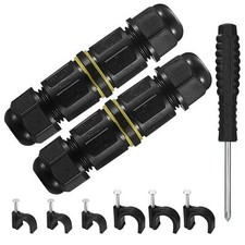 IP68 Waterproof Junction Box, Outdoor Cable Electrical Connectors, Wire External