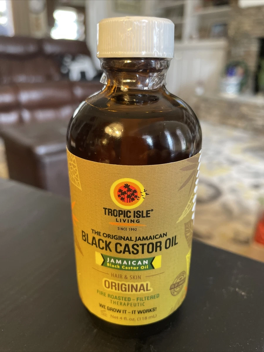 Tropic Isle Living Jamaican Black Castor Oil Original for Hair