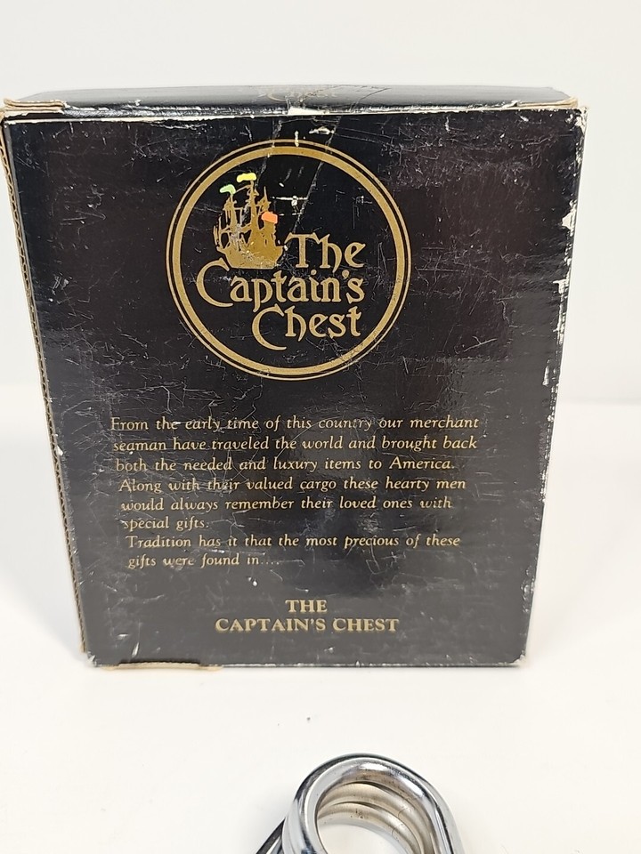 VINTAGE The Captain's Chest Brass Hand Grip Grip Strength Trainer