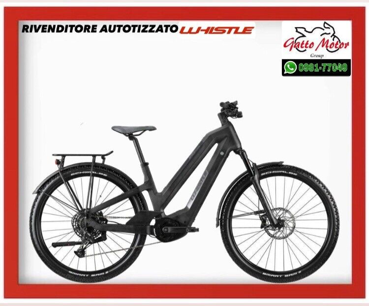 BICI ELETTRICA EBIKE E TREKKING FULL CARBON WHISTLE SPEED URBAN C8.1 DONNA LOCK