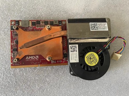 Dell One 2205 2305 2310 AIO AMD Video Card Cooling Heatsink Fan 0XV825 0TG694  - Picture 1 of 6