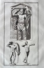 ANTIQUE ENGRAVING AFTER FABRETTI ANCIENT ROMAN PLAYERS