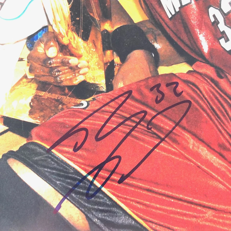 Shaquille O'Neal Dwyane Wade signed 16x20 PSA/DNA Miami Heat Autographed - Image 3 of 4