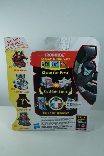 HASBRO Transformers Bot Shots Series 1 Autobot IRONHIDE Small 2.5 inch Figure - Picture 6 of 6
