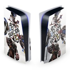SUICIDE SQUAD KILL THE JUSTICE LEAGUE KEY ART SKIN SONY PS5 DISC EDITION CONSOLE