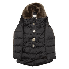 Kate Spade Insulated Puffer Coat Black Womens Xs