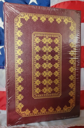 NEW SEALED American Gods by Neil Gaiman Easton Press Leather Hardcover Signed Ed