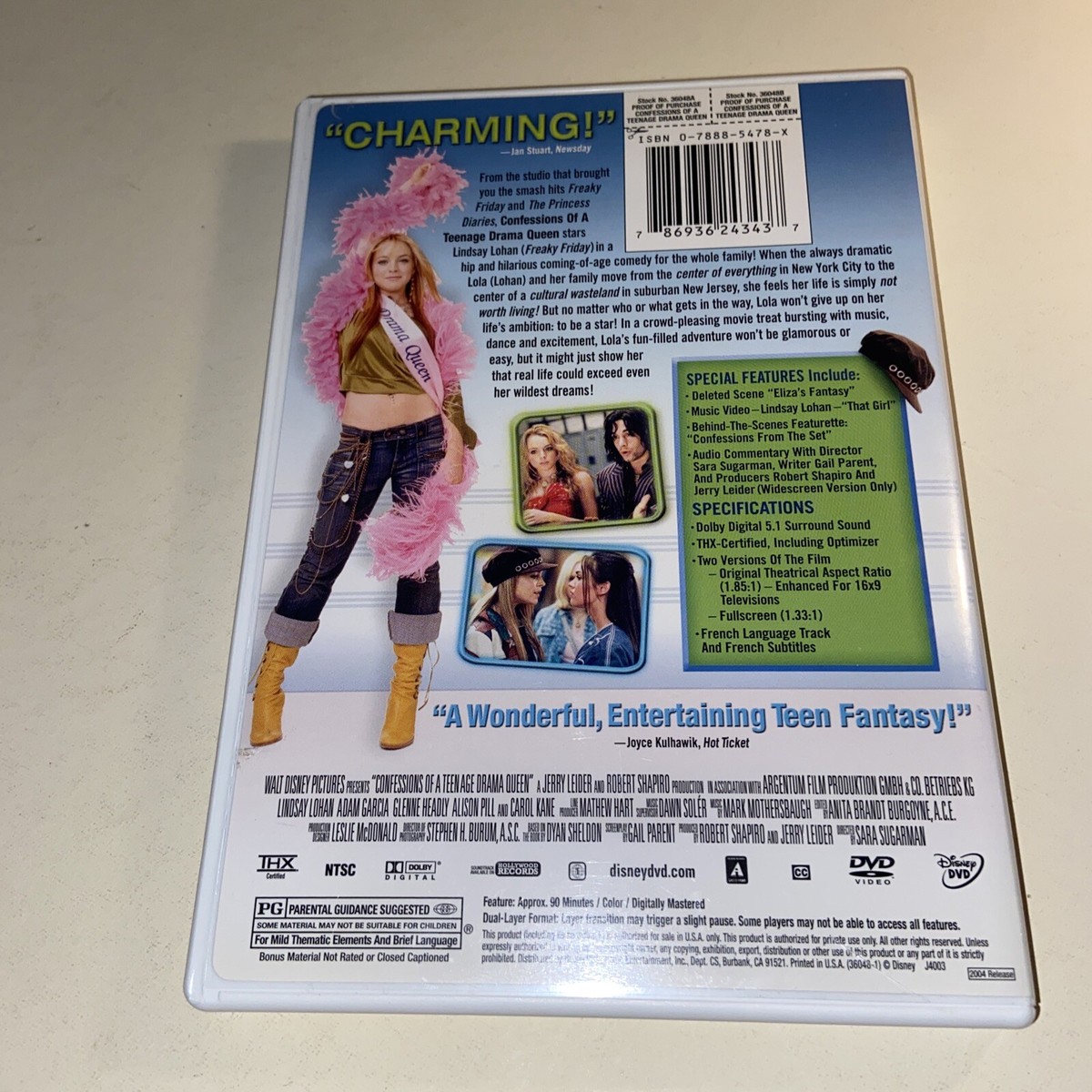 Confessions of a Teenage Drama Queen (DVD, 2004) 786936243437| eBay
