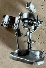 Marvin The Martian Rawcliffe Pewter Figurine 3 1/2" Warner Bros 1997