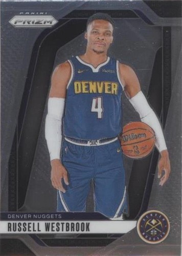 2024-25 Panini Select Concourse Zebra Prizm #18 Russell Westbrook